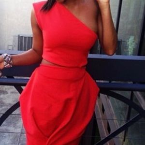 AQAQ STRUCTURE DRESS